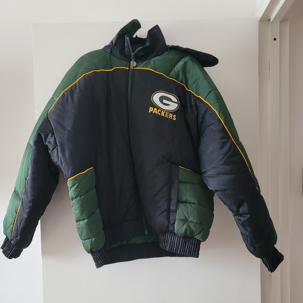 Green Bay Packers Men's puffer jacket by Pro Player